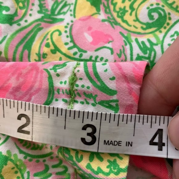 Lilly Pulitzer the Walsh short Sz 00 (28” Waist) Tropical Fun 3.5” Inseam Casual - Picture 6 of 8